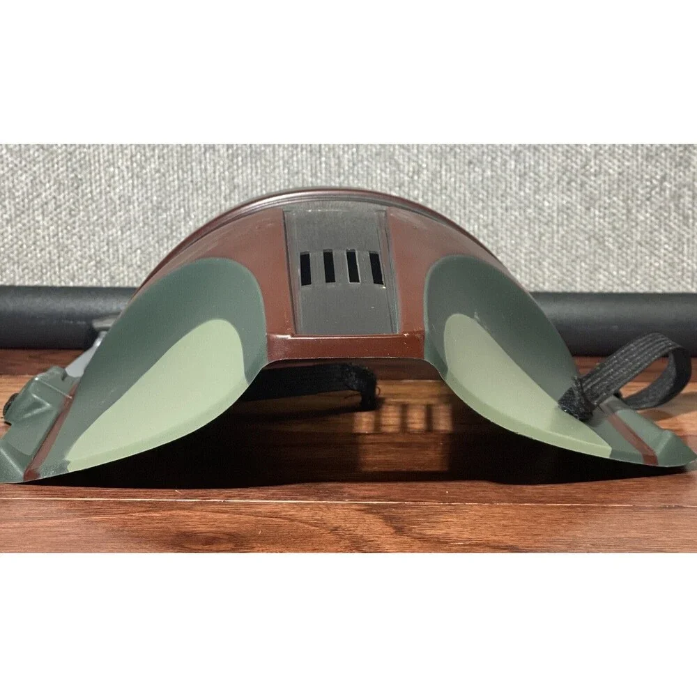 SCARCE 2009 Rubie’s BOBA FETT STAR WARS HALLOWEEN COSPLAY MASK WITH ANTENNA